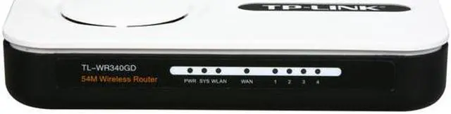Alt view image 2 of 5 - TP-Link TL-WR340GD Wireless Router IEEE 802.3/3u, IEEE 802.11b/g