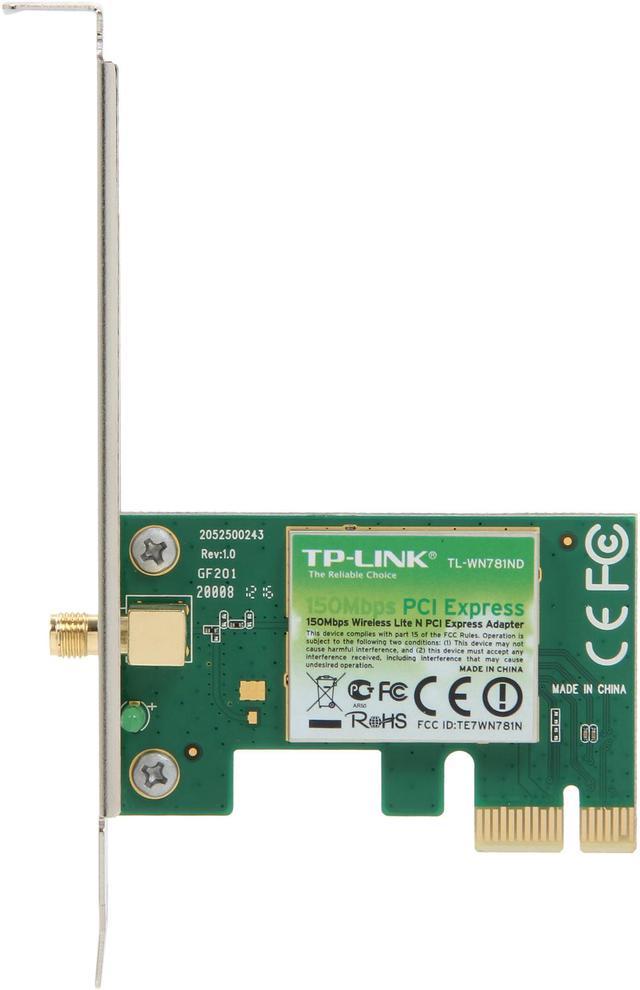 Carte reseau TP-link wifi PCI express 1ant TL WN781ND