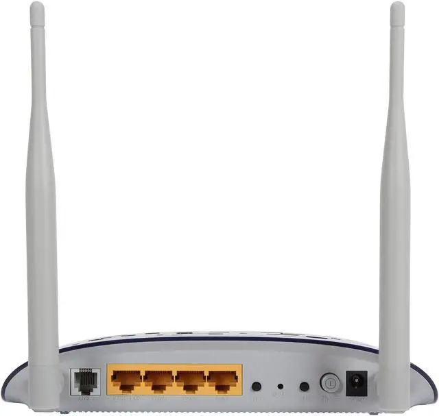 Alt view image 4 of 5 - TP-LINK TD-W8960N Wireless N300 ADSL2+ Modem Router, 300Mbps, IPSec VPN support, ADSL / ADSL2 / ADSL2+