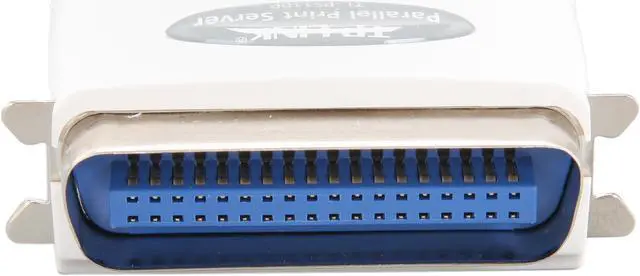 Alt view image 2 of 6 - TP-Link TL-PS110P Fast Ethernet Print Server RJ45 Parallel