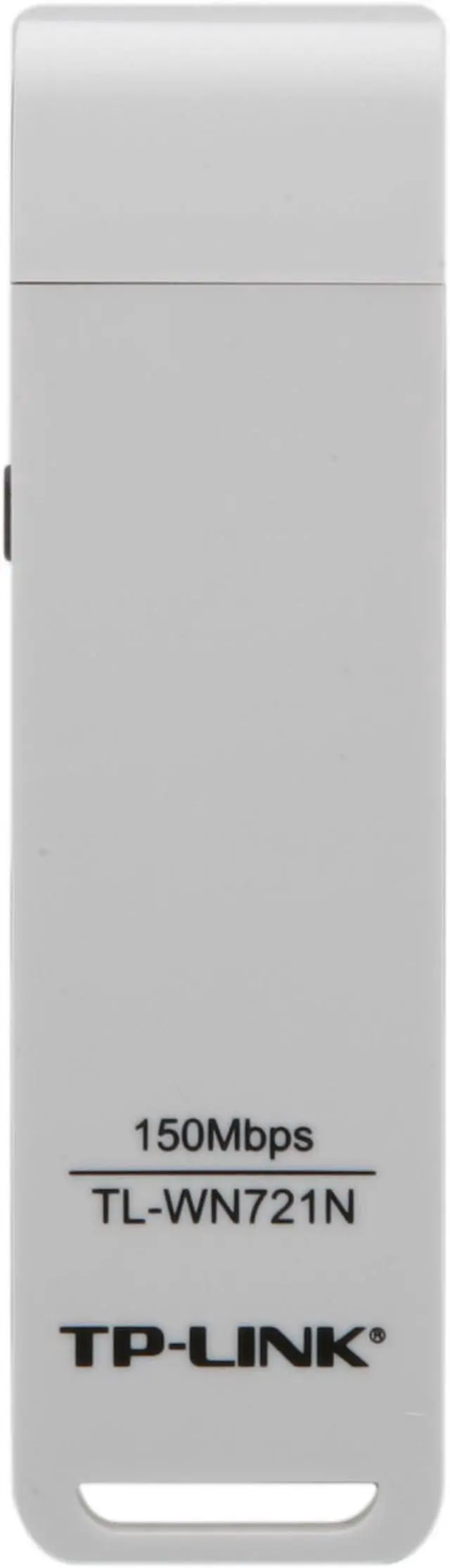 Alt view image 2 of 5 - TP-LINK TL-WN721N Wireless N150 USB Adapter, 150Mbps, w/WPS Button, IEEE 802.11b/g/n, WEP, WPA/WPA2