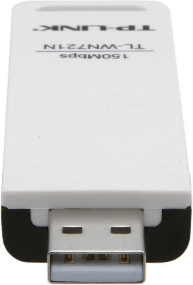 Alt view image 4 of 5 - TP-LINK TL-WN721N Wireless N150 USB Adapter, 150Mbps, w/WPS Button, IEEE 802.11b/g/n, WEP, WPA/WPA2