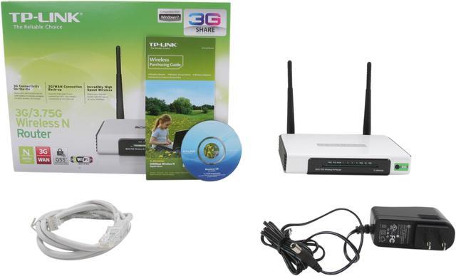Alt view image 5 of 5 - TP-Link TL-MR3420 3G/3.75G Wireless N Router IEEE 802.3/3u, IEEE 802.11b/g/n