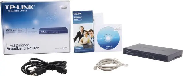 Alt view image 5 of 5 - TP-Link TL-R470T+ Load Balance Broadband Router 1 x 10/100Mbps WAN Ports 1 x LAN + 3 x Changeable WAN/LAN LAN Ports