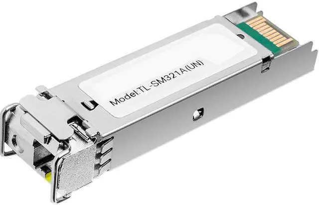 Main image of TP-Link TL-SM321A | 1000Base-BX WDM Bi-Directional Gigabit Single-Mode SFP Module | Plug and Play | LC Simplex interface | Hot Swappable | Up to 20km distance | Support SFP-MSA & DDM