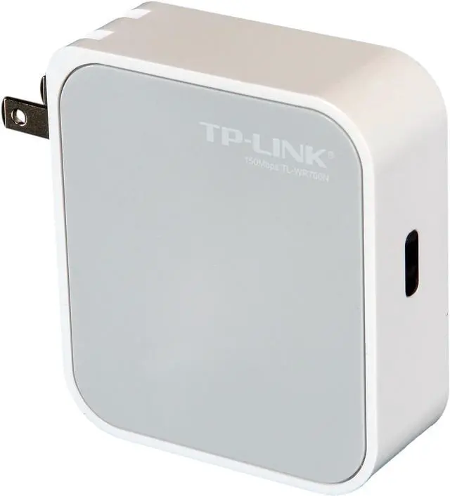 Alt view image 3 of 10 - TP-LINK TL-WR700N Wireless N150 Portable Router, Pocket Design, Multifunction, 150Mbps