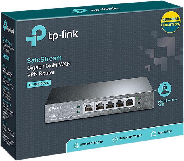 Alt view image 5 of 4 - TP-Link TL-R600VPN SafeStream Gigabit Multi-WAN Desktop VPN Router