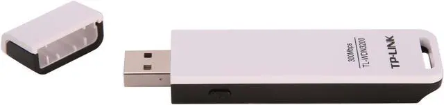 Alt view image 4 of 6 - TP-LINK TL-WDN3200 Dual Band Wireless N600 USB Adapter, 2.4GHz 300Mbps/5GHz 300Mbps, w/WPS Button, IEEE 802.1a/b/g/n, WEP/WPA/WPA2