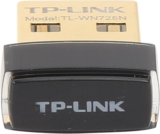 TP-Link USB WiFi Adapter for PC(TL-WN725N), N150 Wireless Network Adapter  for Desktop - Nano Size WiFi Dongle Compatible with Windows 10/7/8/8.1/XP/  Mac OS 10.9-10.15 Linux Kernel 2.6.18-4.4.3