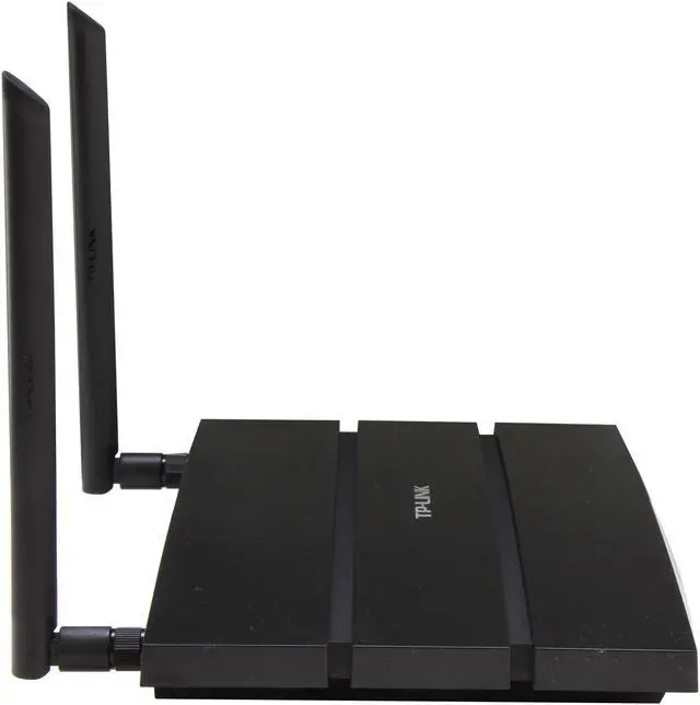 Alt view image 3 of 6 - TP-LINK TL-WDR3600 Dual Band Wireless N600 Router, Gigabit, 2.4 GHz 300 Mbps + 5 GHz 300 Mbps, 2 x USB port, IP QoS, Wireless On / Off Switch