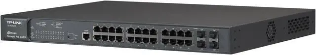 Main image of TP-Link JetStream TL-SG3424P Managed 24-Port Gigabit L2 Managed PoE Switch