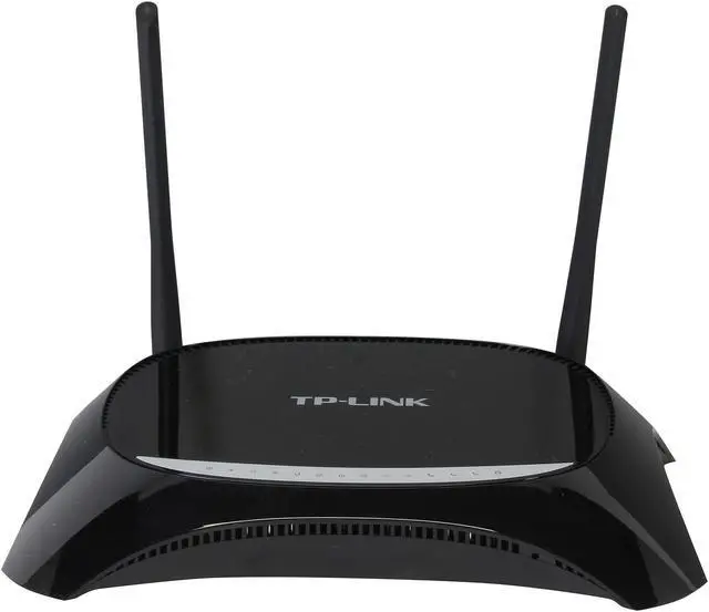 Alt view image 2 of 6 - TP-LINK TD-VG3631 Wireless N300 VOIP ADSL2+ Modem Router, 2 FXS Ports, 1 FXO Port, 2 USB Ports, 5dBi detachable antennas