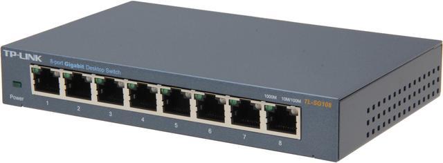  TP-Link 16-Port Gigabit Ethernet Unmanaged Switch Plug