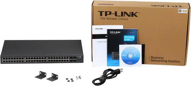 Alt view image 5 of 5 - TP-Link TL-SG2452 Smart 48-Port Gigabit Switch