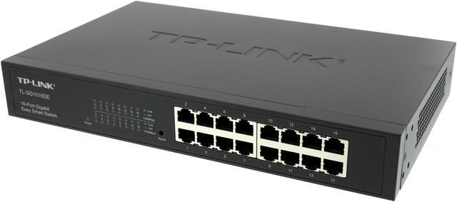 TP-LINK TL-SG1016D 16-Port Gigabit Desktop/Rackmount Switch - TP-Link 