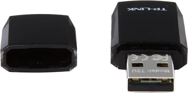 Alt view image 5 of 5 - TP-Link Archer T2U AC600 Wireless Dual Band USB Adapter