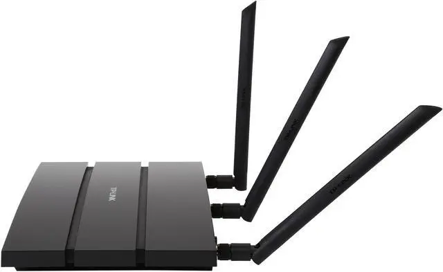 Alt view image 5 of 6 - TP-LINK Archer C7 AC1750 Dual Band Wireless AC Gigabit Router, 2.4GHz 450Mbps+5Ghz 1350Mbps, 2 USB Ports, IPv6, Guest Network-V1