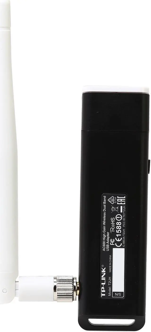 Alt view image 4 of 7 - TP-Link Archer T2UH AC600 High Gain Wireless Dual Band USB Adapter