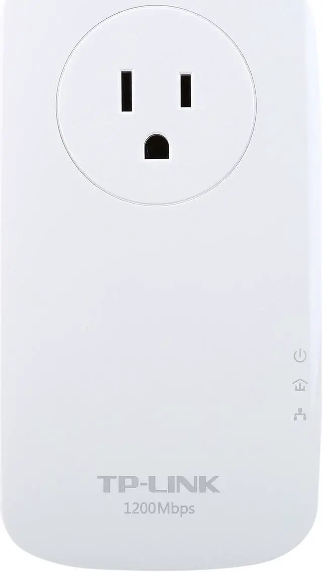 Alt view image 2 of 7 - TP-Link AV1200 Powerline Ethernet Adapter - Gigabit Port, Plug&Play, Power Saving(TL-PA8010 KIT)
