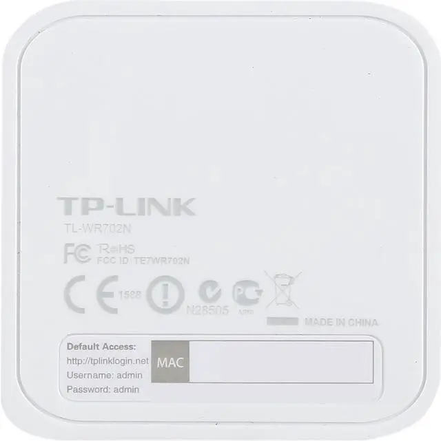 Alt view image 4 of 7 - TP-LINK TL-WR702N Wireless N150 Travel Router, Nano Size, Router / AP / Client / Bridge / Repeater Modes, 150 Mbps, USB Powered- Certified Refurbished