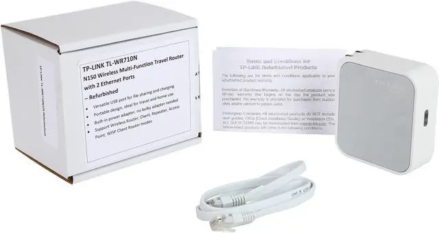 Alt view image 8 of 8 - TP-Link TL-WR710N_RE 150Mbps Wireless N Mini Pocket Router IEEE 802.11b/g/n