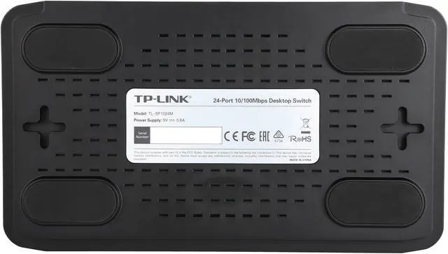 Alt view image 6 of 7 - TP-Link TL-SF1024M 24-Port 10 / 100Mbps Desktop Switch
