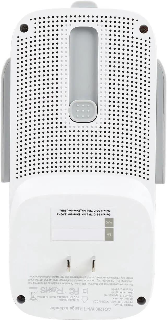 Alt view image 5 of 6 - TP-LINK RE355 AC1200 Wireless Dual Band Gigabit Range Extender