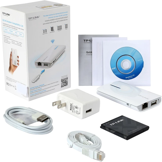 Refurbished: TP-LINK TL-MR3040 3G / 4G Wireless N150 Portable Router ...