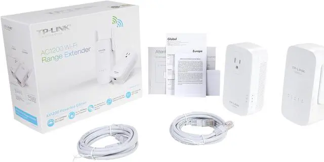 Alt view image 8 of 7 - TP-Link AV1300 Powerline WiFi Extender (TL-WPA8630 KIT) - Powerline Adapter with AC1350 Dual Band WiFi, Gigabit Port, 2X2 MIMO with Beamforming, Plug & Play, Power Saving, Ideal for Smart TV