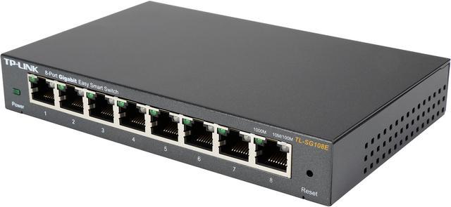 Buy TP-Link TL-SG108E 8-Port Gigabit Unmanaged Pro Switch Online At Price  ₹2248