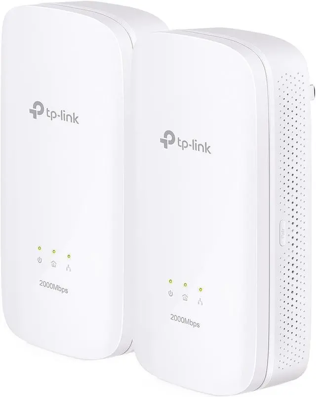 Alt view image 2 of 6 - TP-LINK TL-PA9020 KIT AV2000 2-port Gigabit Powerline Starter Kit