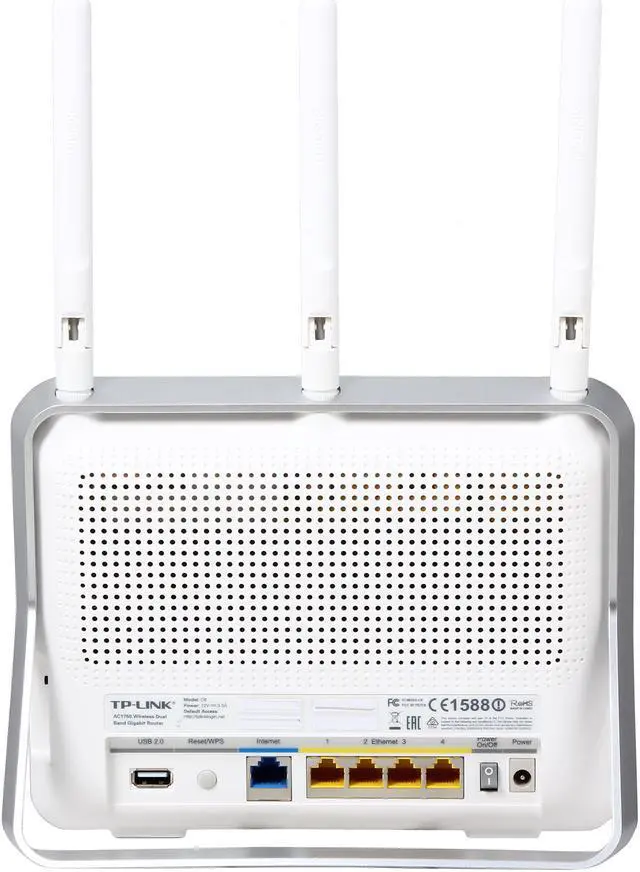 Alt view image 4 of 6 - TP-Link Certified - Archer C8 AC1750 Wireless Dual Band Gigabit Router