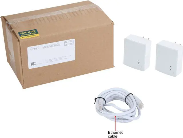 Alt view image 7 of 7 - TP-Link TL-PA4010KIT_RE AV500 Powerline Starter Kit