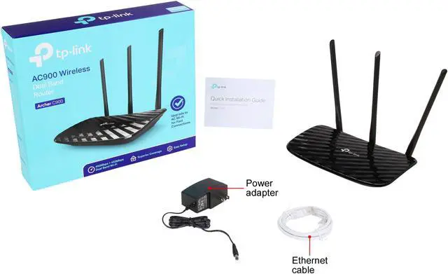 Alt view image 8 of 7 - TP-Link Archer C900 AC900 Wireless Dual Band Gigabit Router