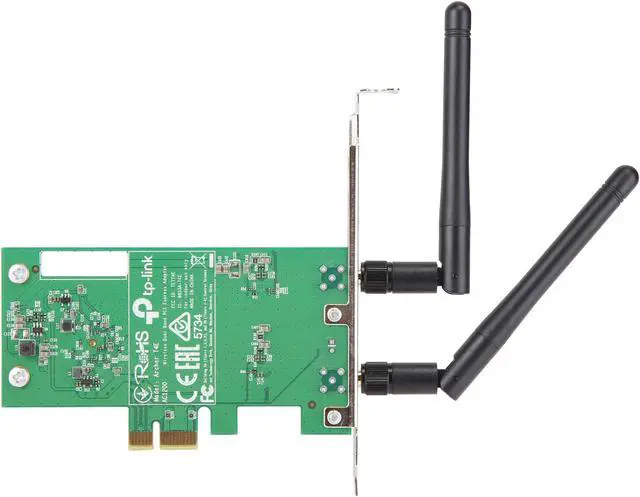 Alt view image 4 of 6 - TP-Link AC1200 PCIe WiFi Card (Archer T4E) - 2.4G/5G Dual Band Wireless PCI Express Adapter, Low Profile, Long Range Beamforming, Heat Sink Technology, Supports Windows 10/8.1/8/7/XP