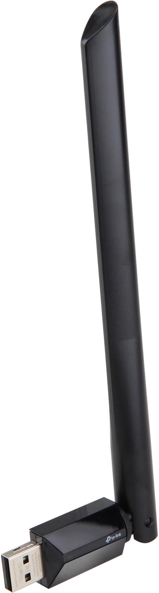 Alt view image 8 of 11 - TP-Link ARCHER T2U PLUS AC600 High Gain Wireless Dual Band USB Adapter IEEE 802.11b/g/n 2.4 GHz, IEEE 802.11a/n/ac 5 GHz USB 2.0 600 Mbps (200 Mbps on 2.4 GHz, 433 Mbps on 5 GHz) Wireless Data Rates