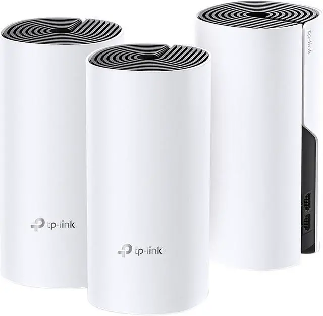 Alt view image 2 of 6 - TP-Link Deco M4 (3-pack) AC1200 Whole Home Mesh Wi-Fi System White
