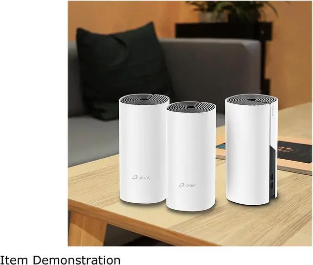 Alt view image 3 of 6 - TP-Link Deco M4 (3-pack) AC1200 Whole Home Mesh Wi-Fi System White