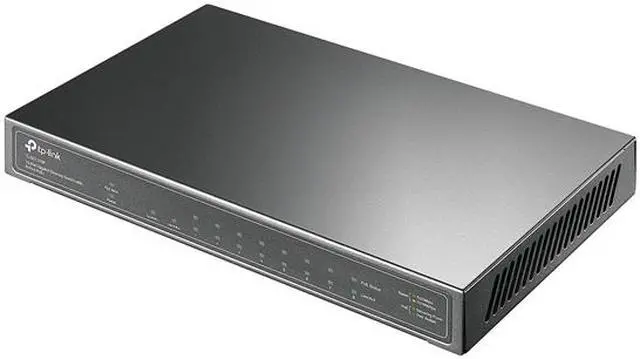 Alt view image 3 of 4 - TP-Link 8 Port Gigabit PoE Switch | 8 PoE+ Ports @63W, w/ 1 Gigabit Port and 1 SFP Slot | Desktop | Plug & Play | Support QoS and IGMP (TL-SG1210P)