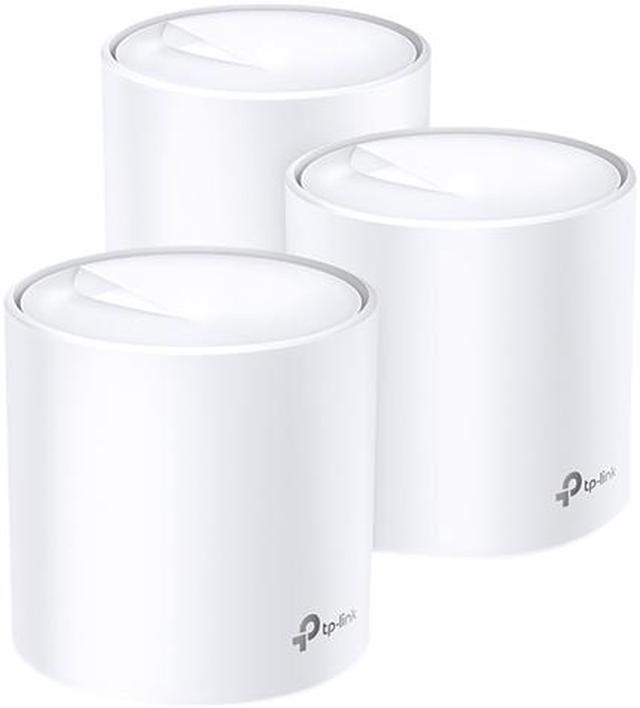 TP-Link Deco X60(3-pack) AX3000 Whole Home Mesh WiFi System White