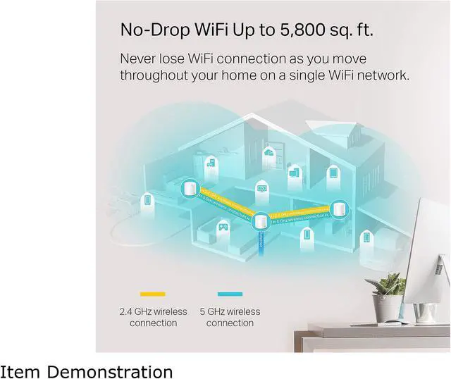 Alt view image 3 of 7 - TP-Link Deco X20(3-pack) AX1800 Whole Home Mesh Wi-Fi 6 System