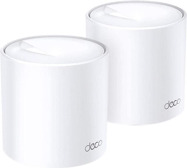 TP-Link Deco WiFi 6 Mesh WiFi System(Deco X20) AX1800 - Covers up to 4000  Sq.Ft, Replaces Wireless Internet Routers and Extenders, 2-Pack