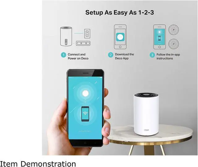 Alt view image 5 of 6 - TP-Link Deco Tri Band Mesh WiFi 6 System(Deco X68) AX3600 - Covers up to 5500 Sq. Ft. Whole Home Coverage, Replaces Wireless Routers and Extenders, 2-Pack