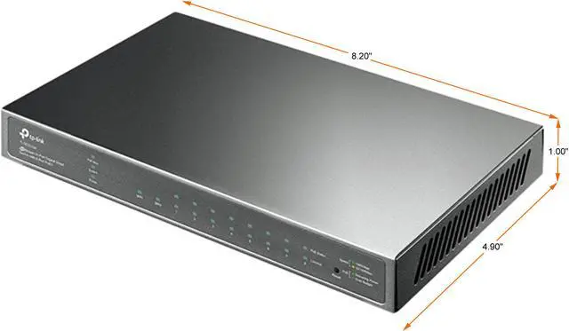 Alt view image 3 of 4 - TP-Link JetStream TL-SG2008 V3 Smart 8-Port Gigabit Smart Switch