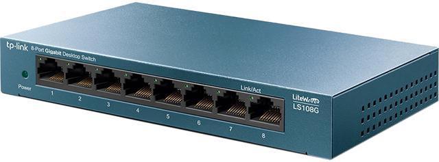 Tp-Link LS108G Switch Ethernet Gigabit A 8 Porte 10/100/1000 Mbps »