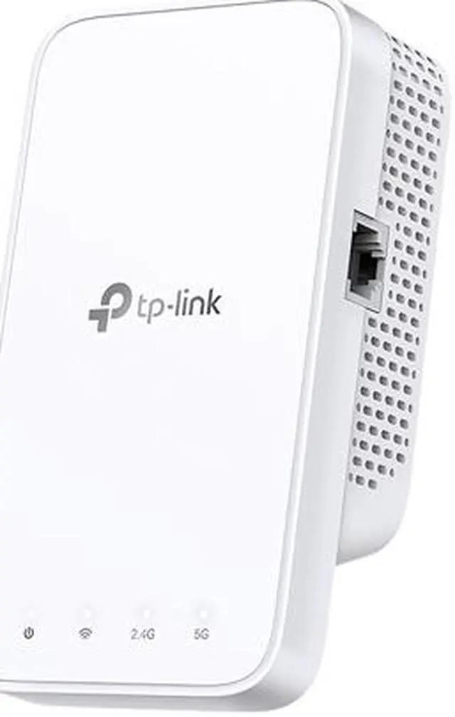 Alt view image 2 of 8 - TP-Link AC1200 WiFi Range Extender (RE330), Covers Up to 1500 Sq.ft and 25 Devices, Dual Band Wireless Signal Booster, Internet Repeater, 1 Ethernet Port