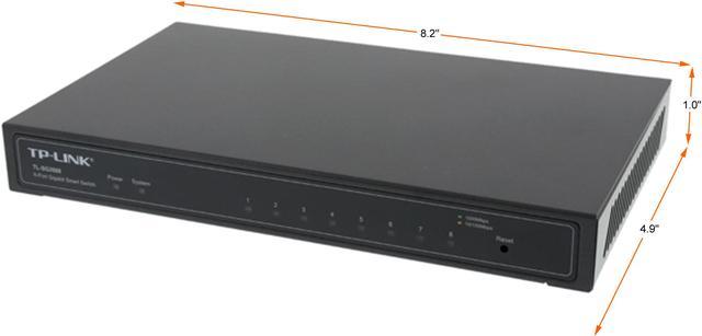 TP-Link TL-SG2008 8-Port Gigabit Smart Switch - Newegg.com