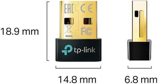 Alt view image 4 of 6 - TP-Link UB500 Bluetooth 5.0 Nano USB Adapter