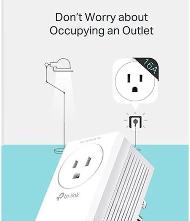 Alt view image 8 of 9 - TP-Link TL-WPA7617 KIT AV1000 Gigabit Passthrough Powerline ac Wi-Fi Kit Powerline: Up to 1000 Mbps
Ethernet: 10/100/1000 Mbps