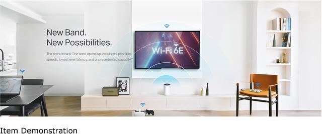 Alt view image 3 of 3 - TP-Link Deco AXE5400 Tri-Band WiFi 6E Mesh System(Deco XE75) - Covers up to 2900 Sq.Ft, Replaces WiFi Router and Extender, AI-Driven Mesh, New 6GHz Band, 1-Pack